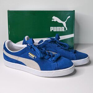 PUMA Women's Royal Blue Classic+ Core Suede Sneakers - Size 9